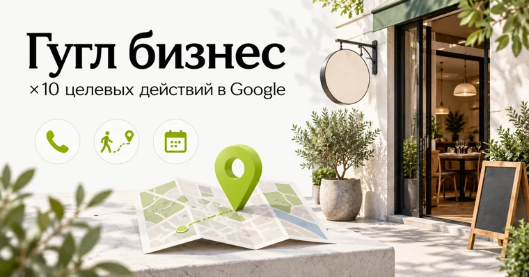 Гугл бизнес: предложение и путь клиента