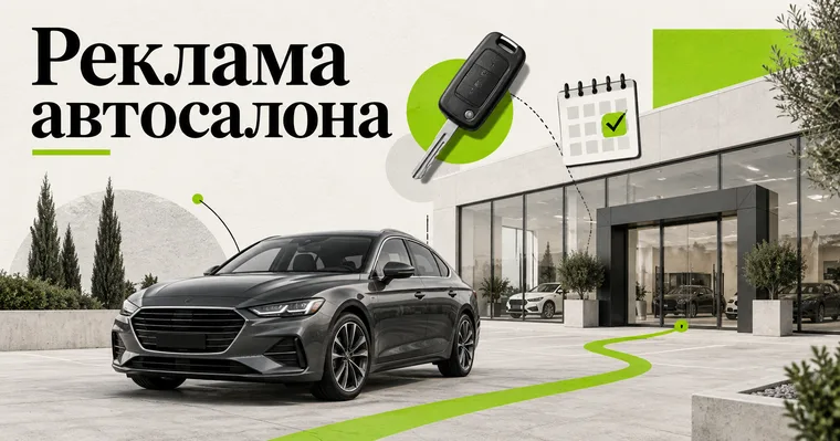 Реклама автосалона: как привести покупателя на осмотр и тест-драйв