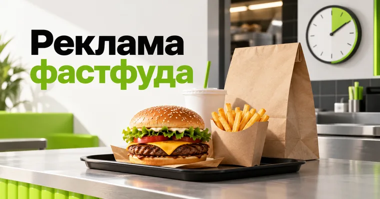 Реклама фастфуда: предложение и путь клиента
