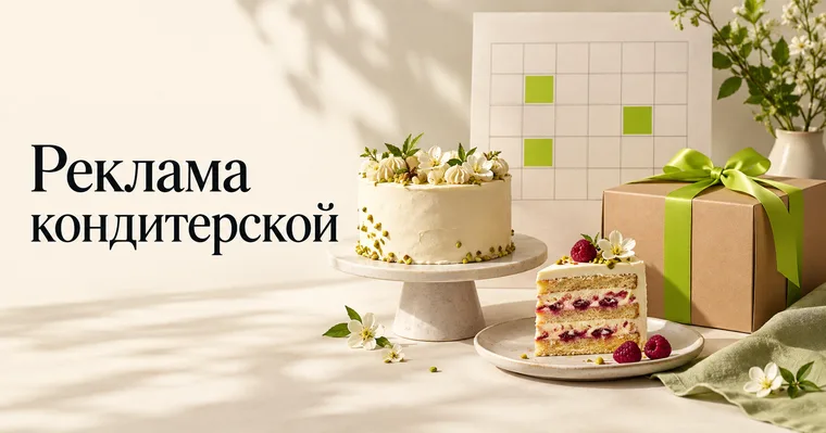 Реклама кондитерской: предложение и путь клиента
