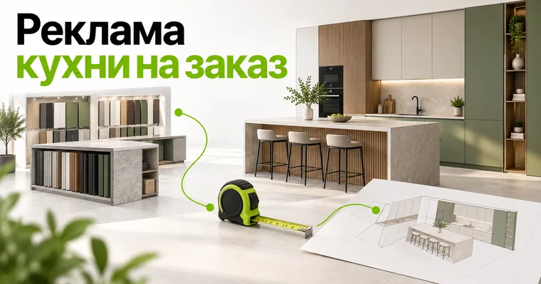 Реклама кухни на заказ: предложение и путь клиента