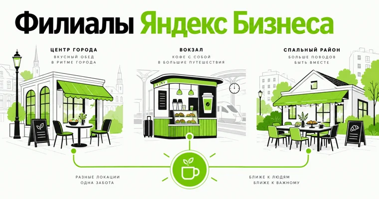 Филиалы Яндекс Бизнеса: сеть, управление и продвижение