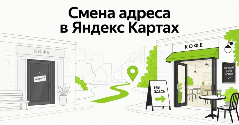 Смена адреса в Яндекс Картах: предложение и путь клиента