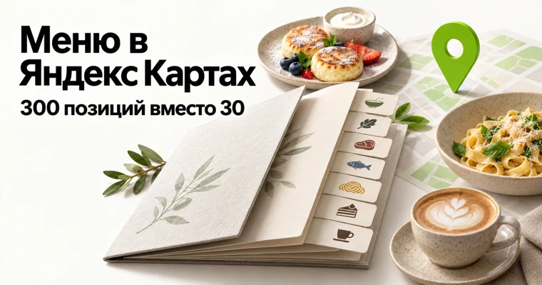 Меню в Яндекс Картах: как добавить и сделать так, чтобы его находили